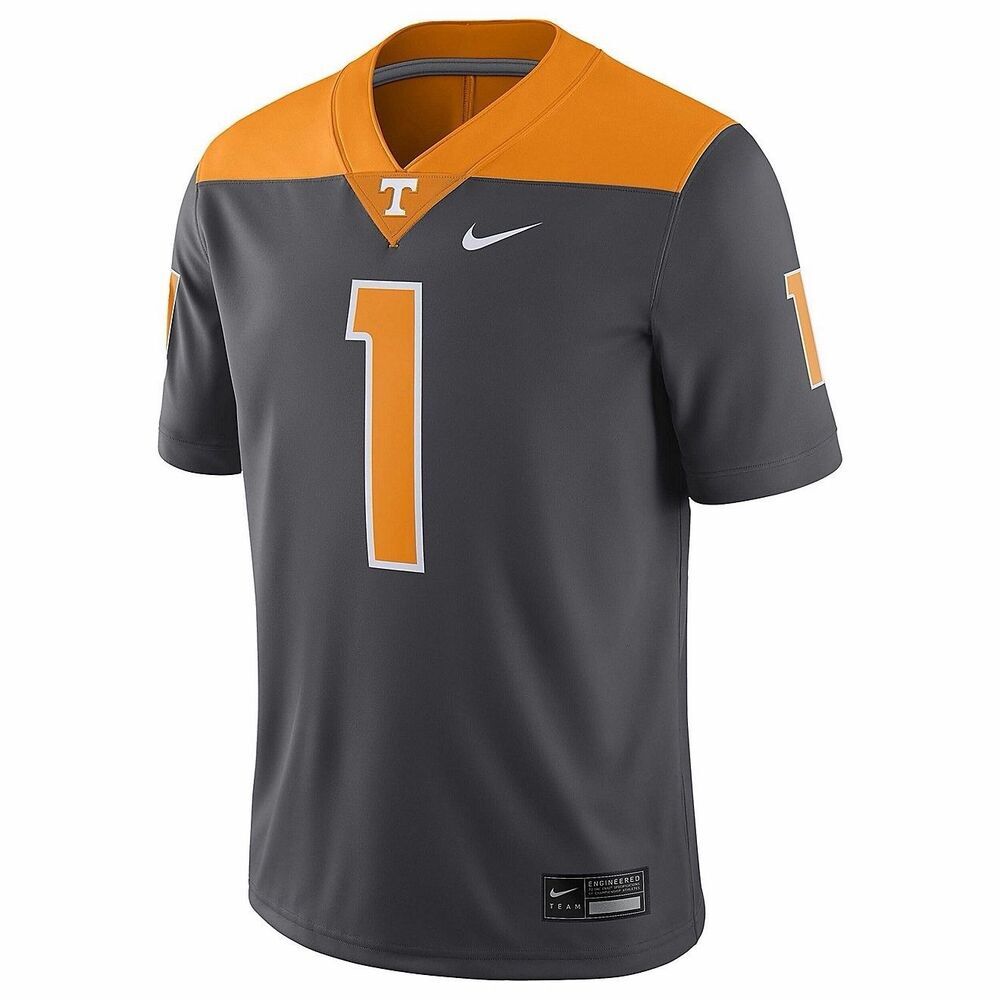 NEW Nike Men's Tennessee Volunteers #1 Dri-FIT Football Jersey Size XL NWT